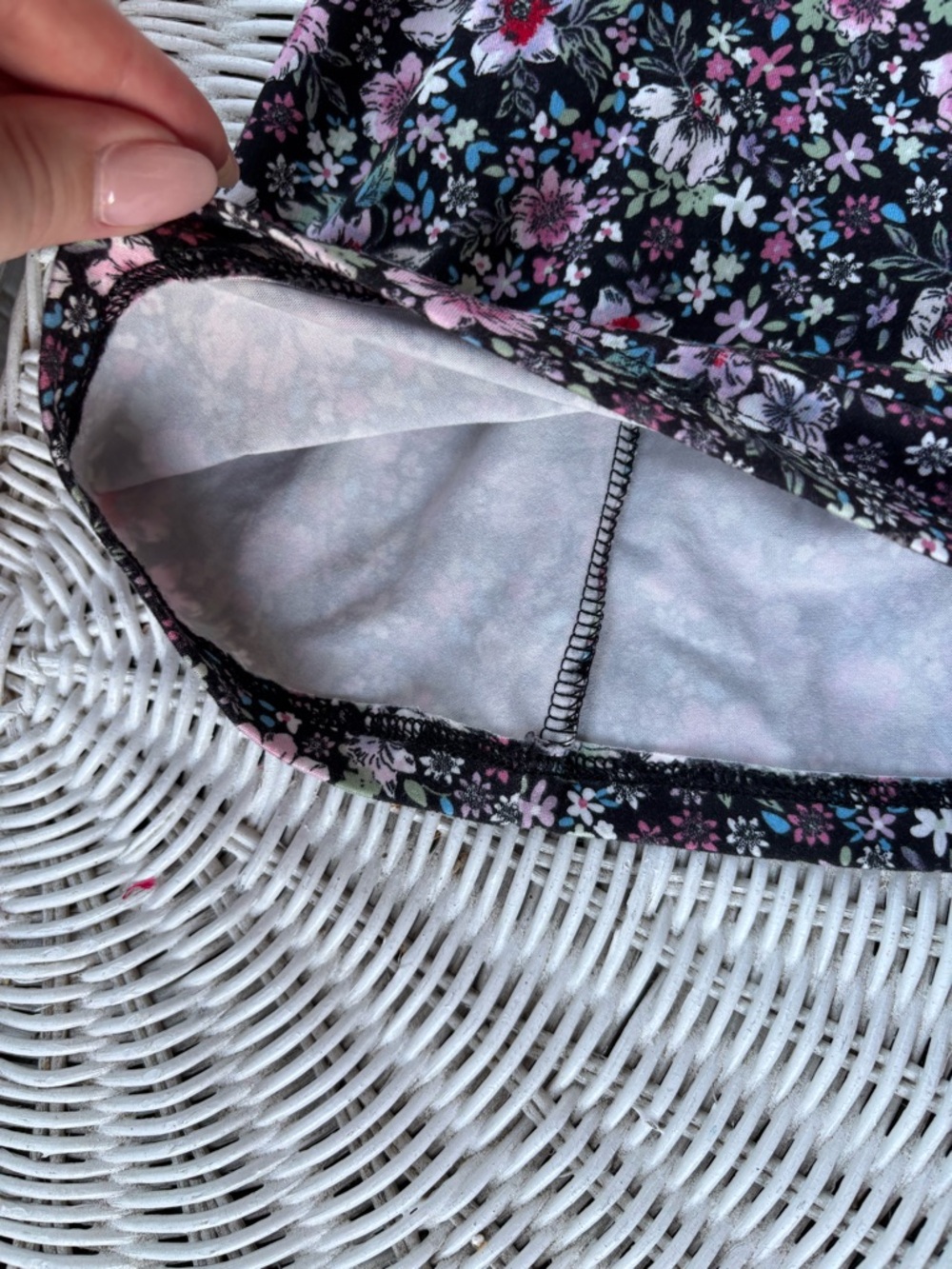 SO Black Floral Spaghetti-Strap Maxi Dress with Pink Accents - Picture 12 of 12